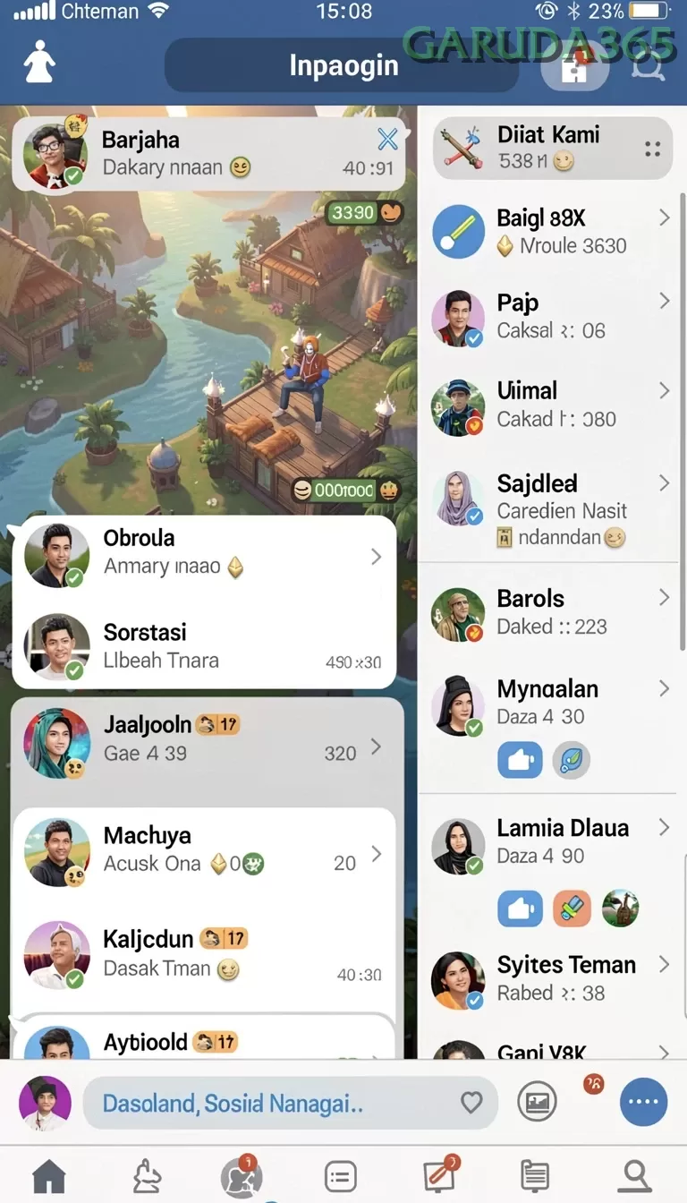 Cuplikan layar BAIM303 — halaman utama