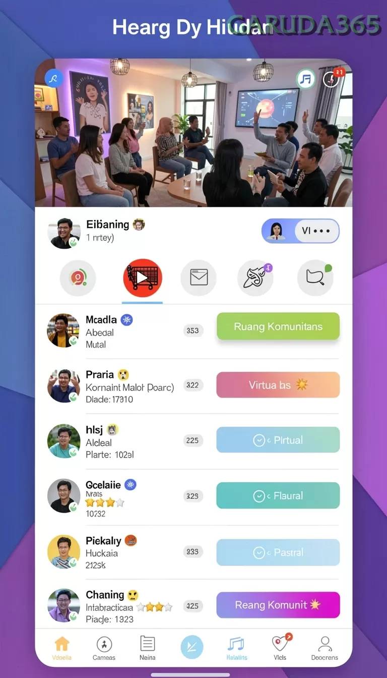 Cuplikan layar CRS99 — halaman utama